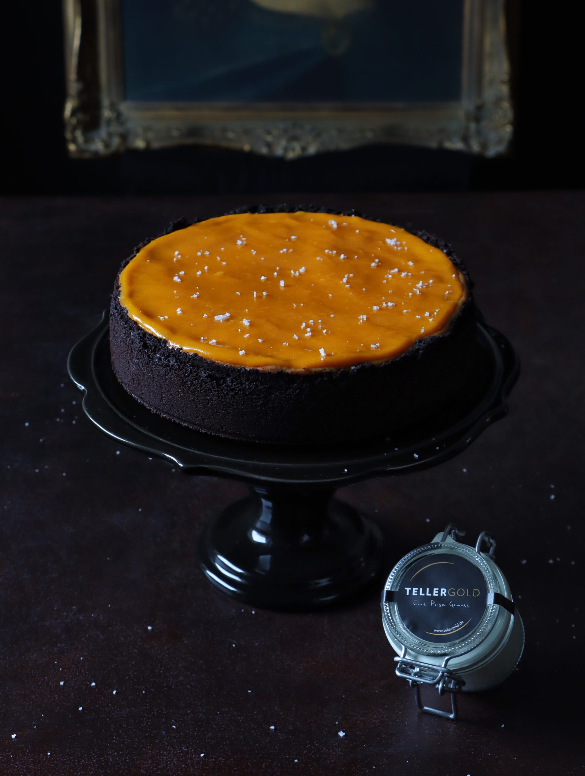 Read more about the article Caramel Cappuccino Cheesecake mit Salzkaramell