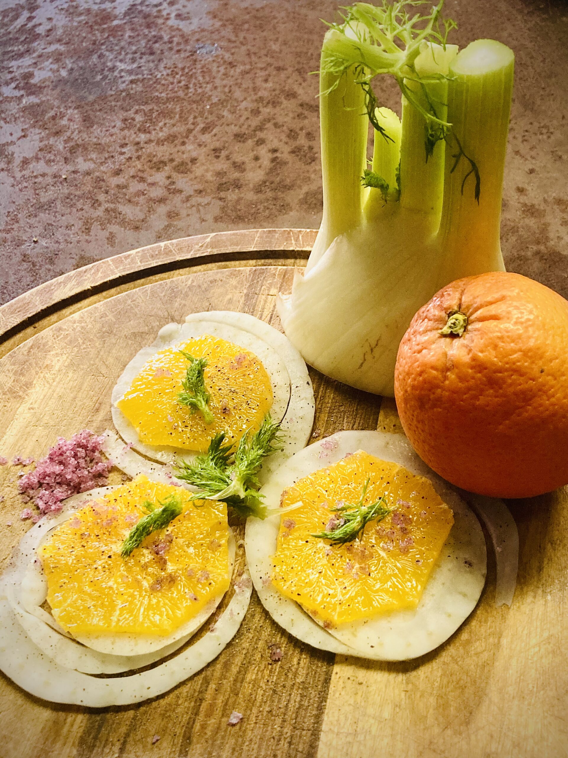 Mehr über den Artikel erfahren Fenchel-Orangen-Carpaccio